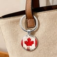thumbnail image 4 of Canadian Souvenir Keychain Durable Metal Carabiner Clip For Keys Luggage Backpack And Giving, 4 of 4