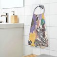 thumbnail image 3 of Yayeee 100% Cotton Hand Towels for Bathroom 16" x 28" Soft Absorbent Kitchen Towel, Colorful Flowers, 3 of 7