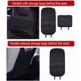 thumbnail image 4 of 2 Pcs Car Seat Back Anti Kick Pad, Leather Car Seat Back Cover Protector Waterproof Anti-Scratch Seat Protective Cushion Accessories (Beige), 4 of 7