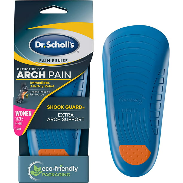 Dr. Scholl's ARCH Pain Relief Orthotics, Insoles for Men (8-12), 1 Pair ...