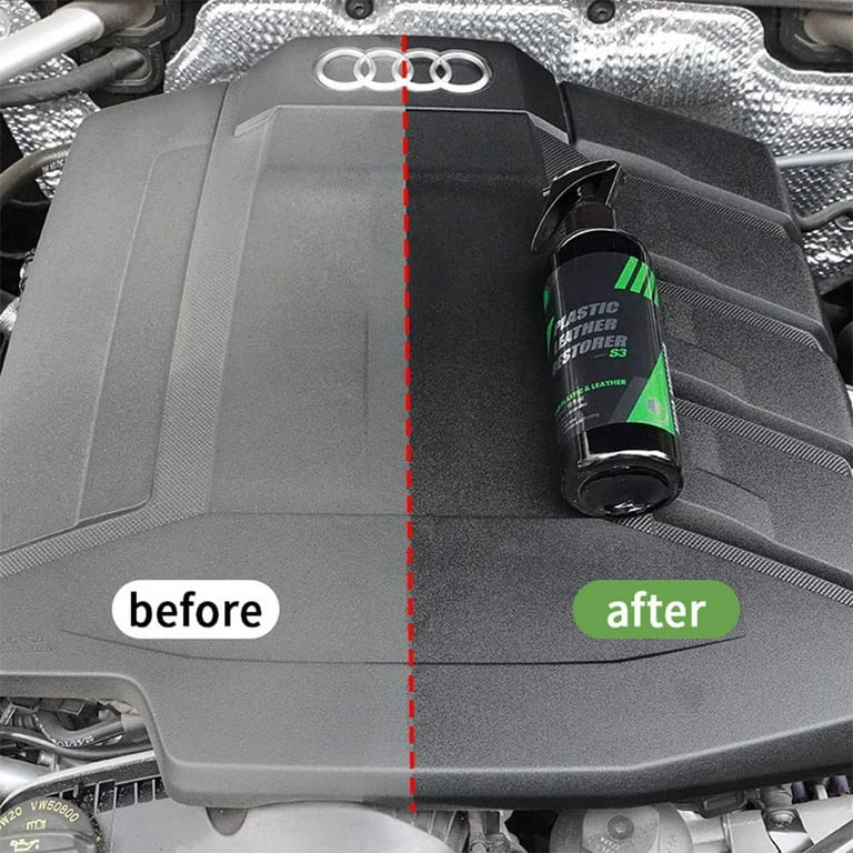 Car Plastic Restore Agent 260ML Leather Repair Kit Auto Interior