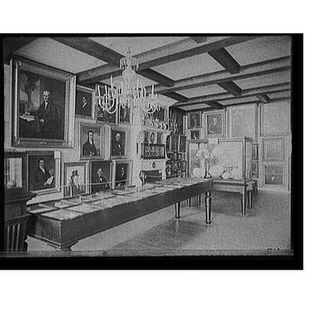 Historic Print, [Marine Room, East India Marine Hall, Peabody Museum of Salem, Salem, Mass.], 16" x 20"