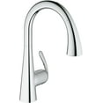 thumbnail image 1 of GROHE 32298001 Ladylux Cafe 1 Handle Pull-Down Kitchen Faucet, Starlight Chrome, 1 of 5
