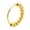 Gold, variant on PAMTIER Women's Stainless Steel Minimalist Beads Ring Fidget Spinner Band With Rolling Beads Lucky Turnable Stackable