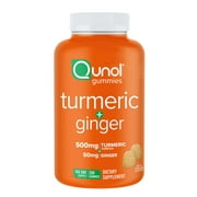 Qunol Turmeric Plus Ginger, 200 Gummies