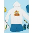 thumbnail image 3 of Kid With Jack O Lanterns Hoodie Juniors -Image by Shutterstock,  Medium, 3 of 4