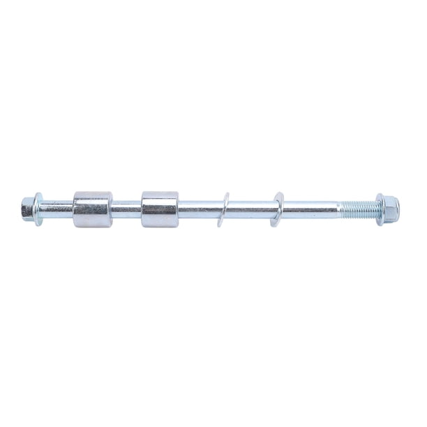 Eje De Llanta De Rueda Trasera, Eje De Rueda Trasera Versátil Resistente A La Erosión 10 Mm 195 Mm Estabilidad Mejorada Para Motocicletas De 50 , 70 , 90 , 110 , 125 Y