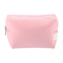 Unique Bargains Portable Cosmetic Travel Bag Waterproof Pouch Case Make Up Organizer Toiletry Bag for Women Pink