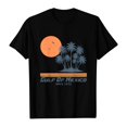 thumbnail image 2 of Mexico Shirt: Gulf of Mexico Sunset Design Black L, 2 of 7
