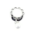 thumbnail image 2 of jiaroswwei 1Pc Lady Flower Faux Pearl Dangle Ear Tunnel Expander Plug Piercing Jewelry Gift, 2 of 7