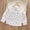 D White, variant on NAISIBABY Toddler Girls Long Sleeve Shirts, Turndown Collar Cute Prints Ruffled Casual Button Tops White
