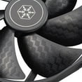 thumbnail image 3 of SilverStone Technology SF140B 140 x 25 mm Shark Force 140 Performance Enhanced PWM Fan, Black, 3 of 5