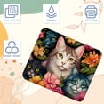 thumbnail image 3 of FeBohao Funny Mouse Pad Mat for Wireless Jiaji Cloth Washable Non Scratch Soft Pattern Small Retro Office Computer Adults Supply Colorful Vintage Essentials Kids Table Cats, 3 of 6