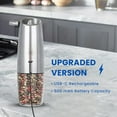 thumbnail image 3 of axGear Electric Salt and Pepper Grinder Set of 2 USB Rechargeable Durable Modern Style, 3 of 9
