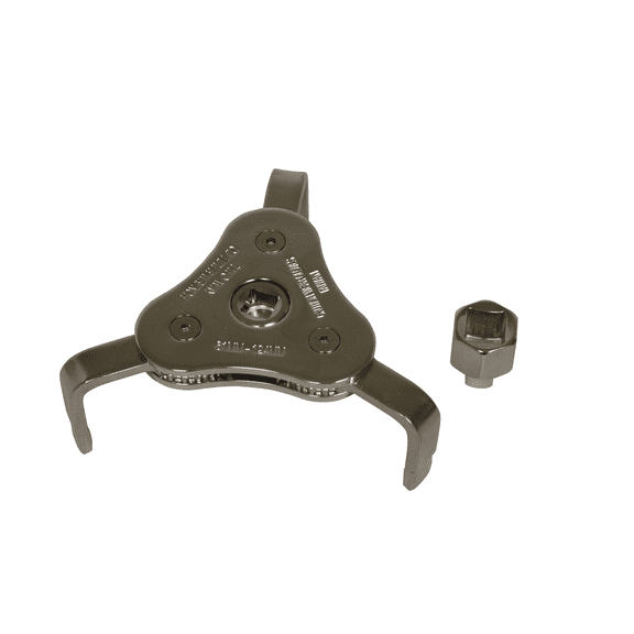 Lisle 63830 - 61-124Mm 3 Jaw Wrench & Adapter