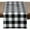 Black, variant on Saro Lifestyle Buffalo Plaid Cotton Blend Table Runner Black 16"x90"