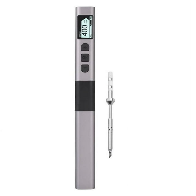 PTS201 PD 100W Smart Soldering Iron Portable Solder Station PID Temperature Control for Electronic DIY Repair KU,1 x Smart Soldering Iron Kit,Random Color