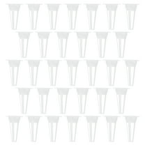 Masteelf  50 Pcs Plant Growing Cups Germination Hydroponic Plants Pots White