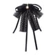 thumbnail image 4 of Cinta de encaje Pajarita con perla Broche negro Broche Pin Colgante Bowknot para accesorios de vestuario Camisa Regalos Uniforme de, 4 of 9