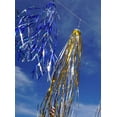 thumbnail image 4 of In the Breeze 9055 — Gold Holographic Mylar Windsock — Garden and Party Decor — Humane Pest Deterrent, 4 of 4