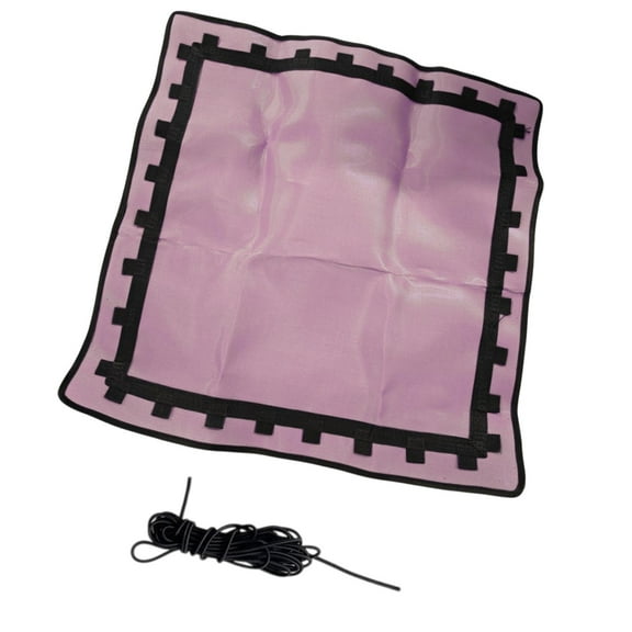 Vsenkes Trampoline Replace Mat Jumping Rebounder Mat for Outdoor Playground Exercise Pink