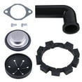 thumbnail image 2 of Eco Logic 1 1/4 HP Garbage Disposal with Attached Power Cord, Removable Splash Guard 10-US-EL-10-3B, 2 of 6