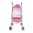 thumbnail image 2 of Adora Be Bright Collection, Baby Doll Stroller with Keychain, Sun Cover and Baby Doll Accessory Storage, Holds Most Dolls Up to 16 inches, Birthday Gift for Ages 3+ - Bunny, 2 of 5
