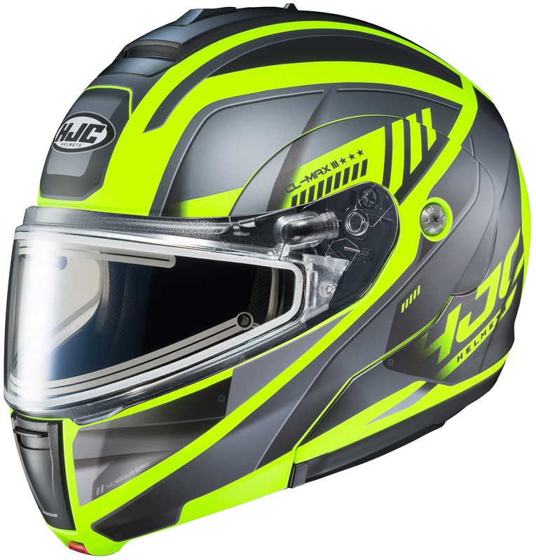 HJC CL-MAX 3 Gallant Snow Elec Yellow 