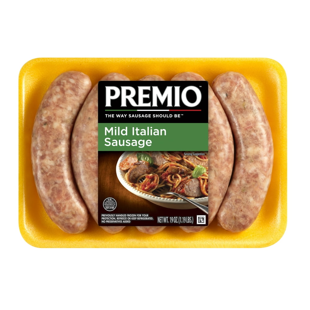 Premio Mild Italian Sausage, 19 oz.