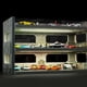thumbnail image 1 of Vitrina para maquetas de coches a escala 1/64, miniaturas, maquetas, garajes, dioramas, decoración de mesa, caja de exhibición para maquetas de coches, 1 of 10