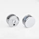 thumbnail image 4 of Espejo De Baño Sin Marco, Kit De Fijación Para Colgar En La Pared De Cristal, Herrajes, Clips Con Resorte De Efecto Plateado Cromado De Metal Speravity HA017898-00, 4 of 7