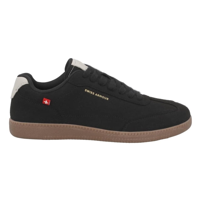 Tenis Hombre SWISS ARMOUR Comodos Casuales Moda negro 27