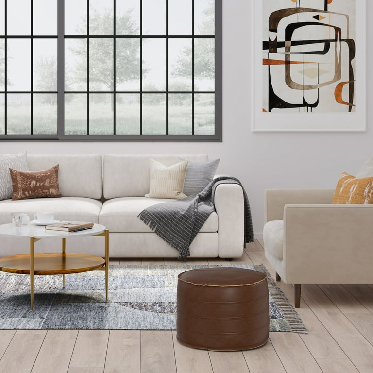 Wyndenhall pouf outlet