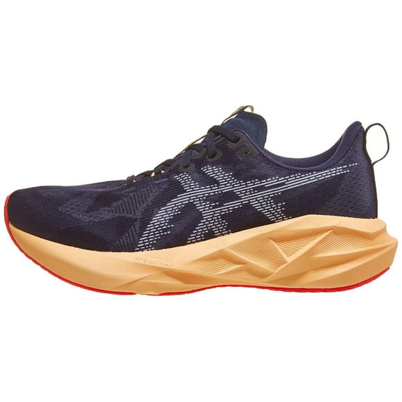 Zapatillas para correr ASICS NOVABLAST 5 para hombre - Medianoche/Naranja 10US