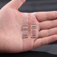 thumbnail image 3 of facefd 2pcs Adjustable Transparent Bra Straps Waterproof Clear Shoulder Straps Wear-resistant Metal Hook Replacement for Underwear Matte Matte 37cm*1cm, 3 of 6