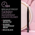 thumbnail image 3 of Breakup Proof Skinny Waterproof Liquid Eyeliner, 3 of 7