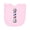 AD-Pink, variant on Inktastic Barber Barberpole Newborn Bib