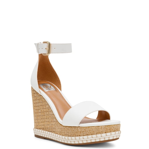 DV Dolce Vita Women's Tammara Wedge Sandal with Ankle Strap