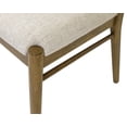 thumbnail image 7 of Two Wood Modern Slat Back Chairs Dining Seats Kitchen Table Seating Brown, 7 of 7