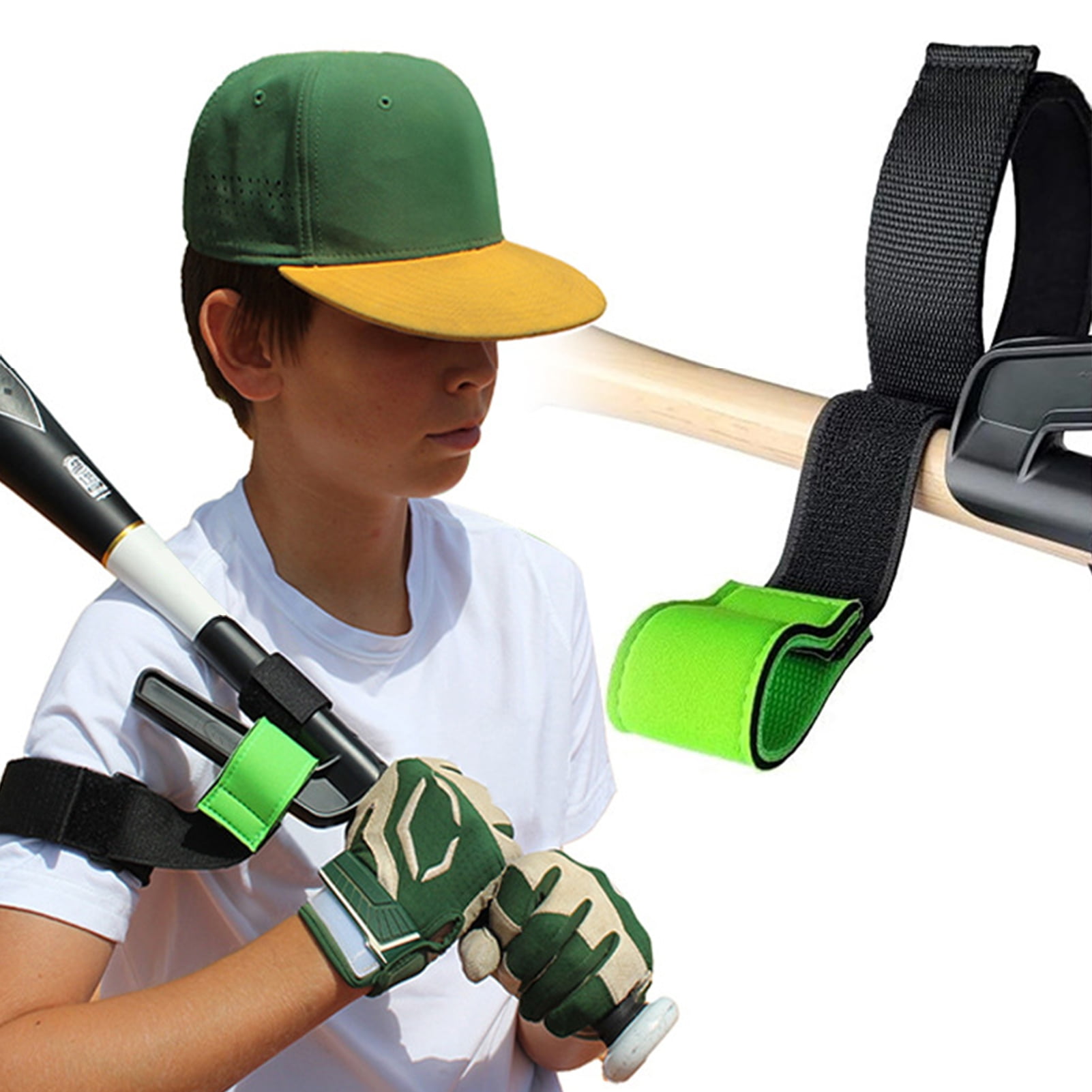 SKLZ Hit-a-Way Junior 2-in-1 Youth Batting Trainer, Portable, 1.55