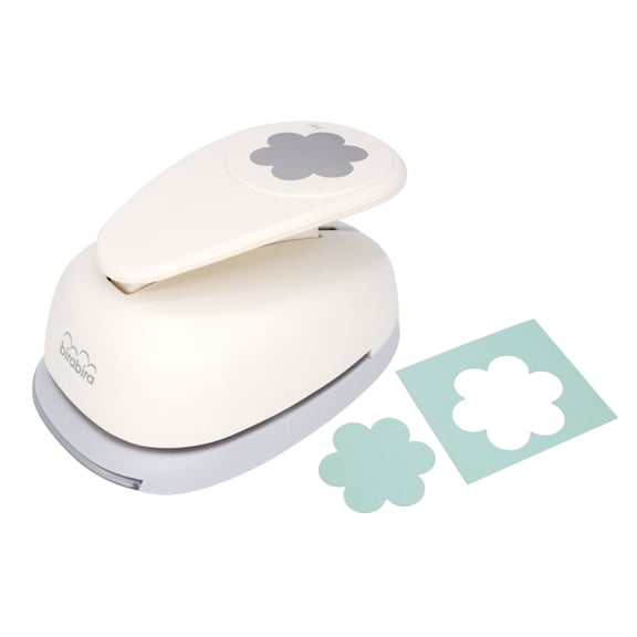 Bira Craft 3.5 inch Flower Lever Action Extra Large Craft Punch for Paper Crafting Scrapbooking ( 3.5" measured diagonally)
