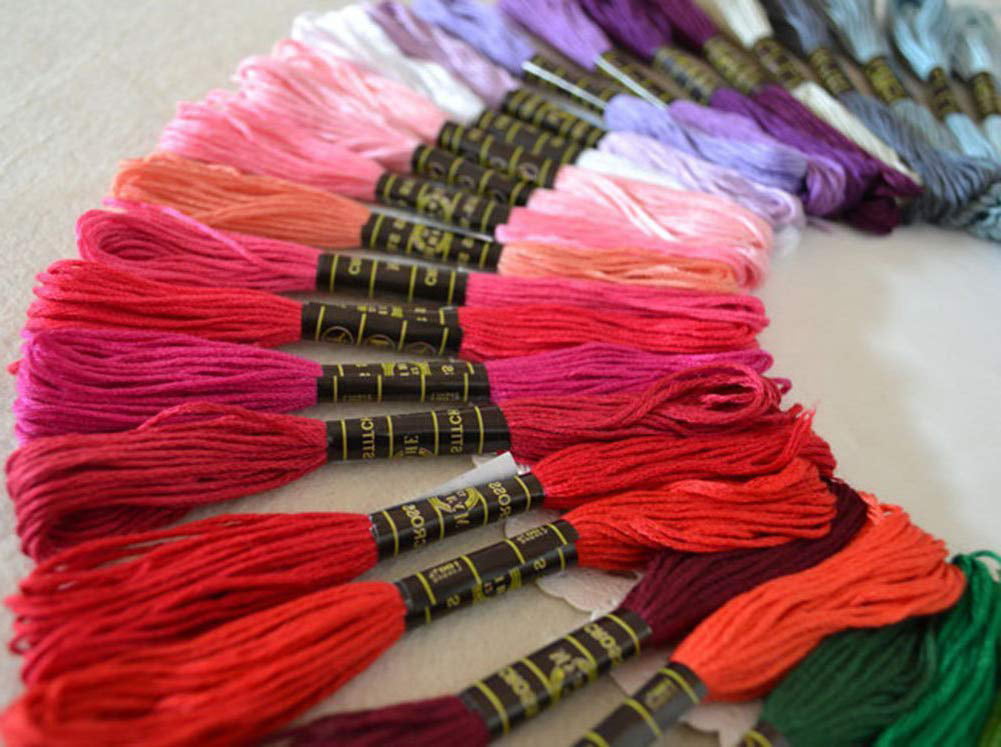 Friendship Bracelets Floss Crossstitch Floss Cross Stitch Threads 150 Skeins Per Pack Crafts Floss Dutch Brook Embroidery Floss Premium Rainbow Color