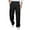 A-Black447, variant on XIAONU Dress Pants For Men Formal Stretchy Work Pants Solid Color Wide Leg Trousers With Pockets