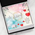 thumbnail image 3 of PodrГ­a Amarte MГЎs Scripted Love Pendant Necklace Message Card, 3 of 7