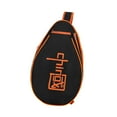 thumbnail image 4 of DimyFew Tennis Bag Tennis Crossbody Bag Badminton Bag Outdoor Carrying Bag for Women Men Black Orange, 4 of 9