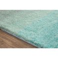 thumbnail image 4 of Nuloom 8' x 10' Tapis Ombre Shag Fait à la Main en Turquoise, 4 of 4