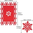 thumbnail image 2 of Paquete de 12 manteles individuales y posavasos navideños, 2 of 5