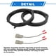 thumbnail image 4 of Anillo Espaciador de Altavoz Unique Bargains Adaptador de Altavoz Tweeter para Honda Civic 2006-2011 para 6.5'' ABS 2 Juegos, 4 of 7