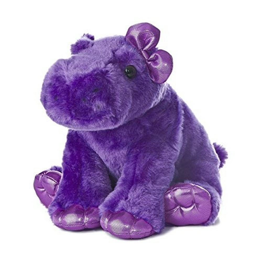 Purple Hippo Plushie