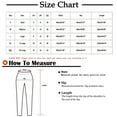 thumbnail image 3 of Women's Joggers Pants High Waisted Slim Fit Workout Pants Casual Solid Color Fitness Pants with Pockets Hot Pink,2XL, 3 of 6